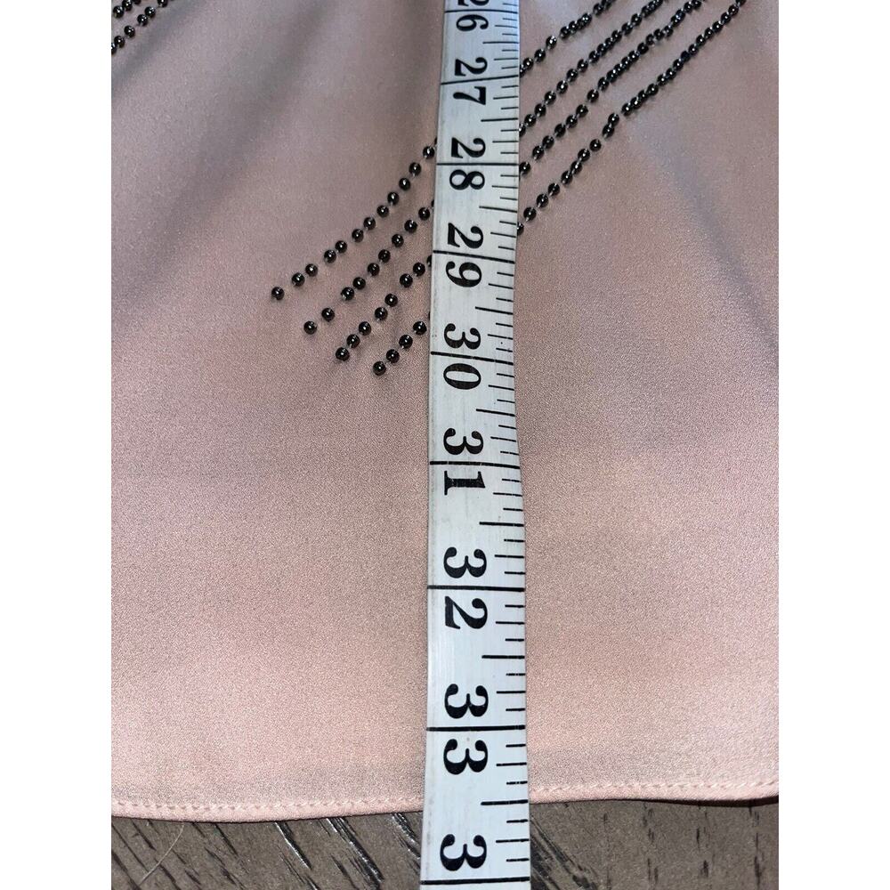C. Luce Anthropologie Dress Size Small Light Pink/nude Studded midi dress - Picture 11 of 11